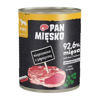 Pan Mięsko Wieprzowina z Jagnięciną 800g