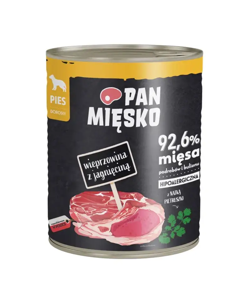 Pan Mięsko Wieprzowina z Jagnięciną 800g