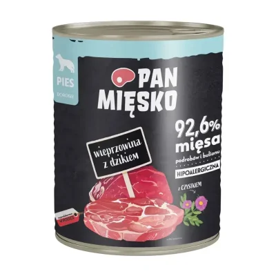 Pan Mięsko Wieprzowina z dzikiem  800g
