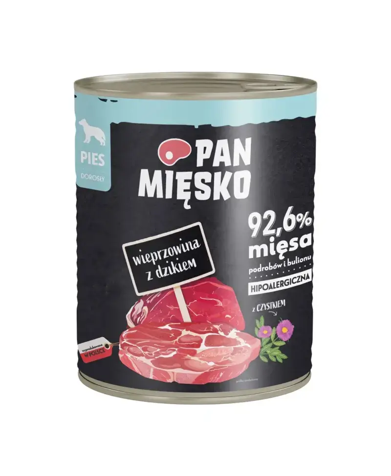 Pan Mięsko Wieprzowina z dzikiem  800g