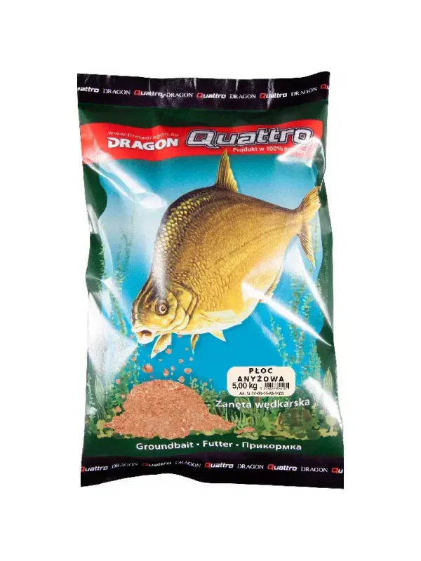 Zanęta Quattro Płoć Anyżowa 5kg