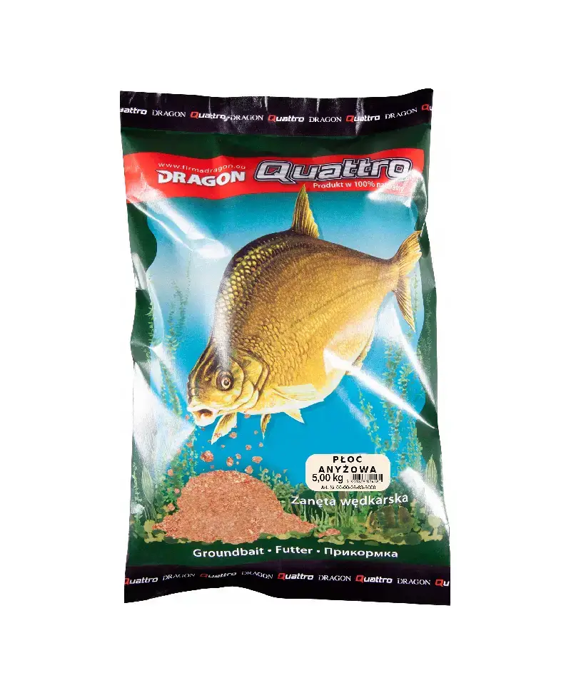 Zanęta Quattro Płoć Anyżowa 5kg