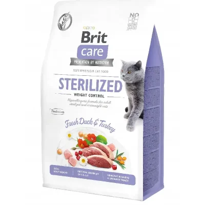Brit Care Cat Grain Free Sterilized Weight 2kg