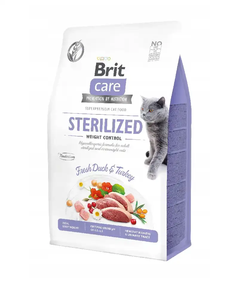 Brit Care Cat Grain Free Sterilized Weight 2kg