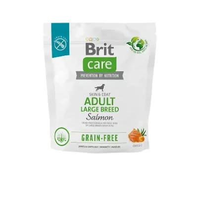 Brit Care Dog Grain Free Adult Large Salmon 1kg