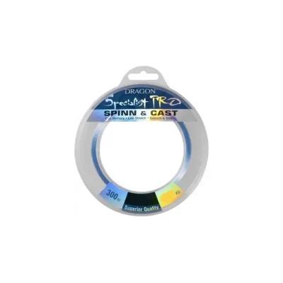 Żyłka SPECIALIST Pro SPINN & CAST 300 m 0.18 mm/4.90 kg jasnoniebieska DRAGON