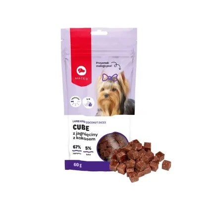 Cube z jagnięciny z kokosem 60g