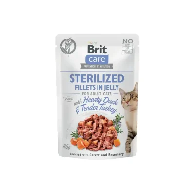 Brit Cat Duck & Turkey Pouch 85g