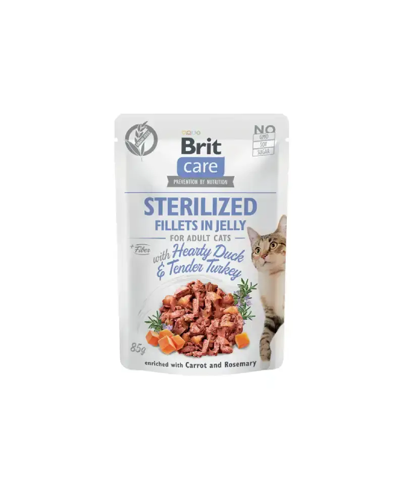 Brit Cat Duck & Turkey Pouch 85g