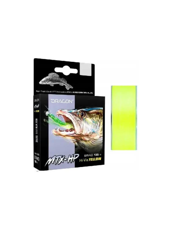 Dragon Plecionka MTX-HP Hi-Vis Yellow Momoi 0.06mm 5.35kg 135m