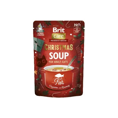 Brit Care Cat Christmas soup fish 75g
