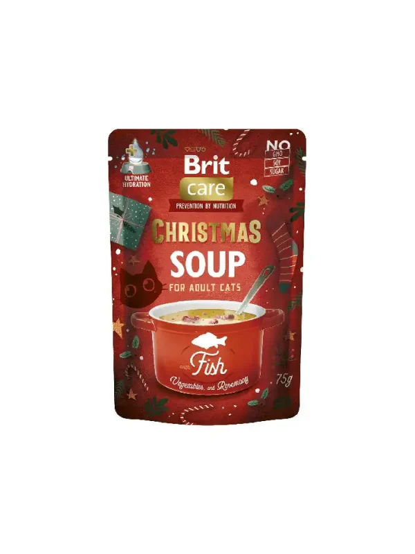Brit Care Cat Christmas soup fish 75g