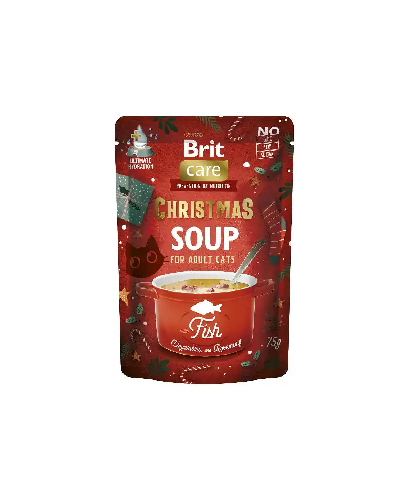 Brit Care Cat Christmas soup fish 75g