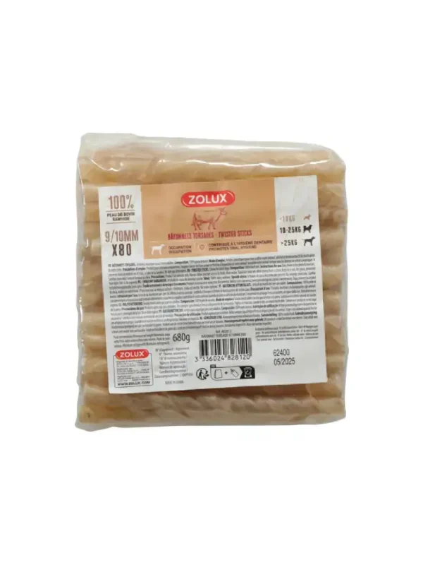 ZOLUX Przysmak dla psa Skręcany kabanosik 9/10mm x 80