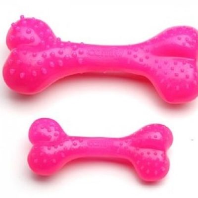 Comfy gryzak mint dental bone różowe 16,5cm