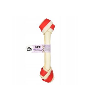 Mr. Bandit Kość wiązana czerwona 25cm.