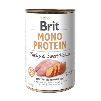 BRIT MONO PROTEIN TURKEY & SWEET POTATO 400G