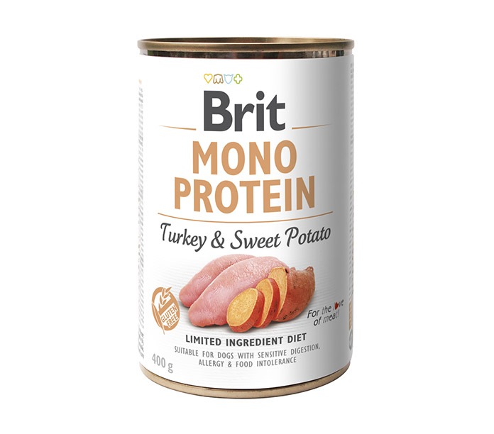 BRIT MONO PROTEIN TURKEY & SWEET POTATO 400G