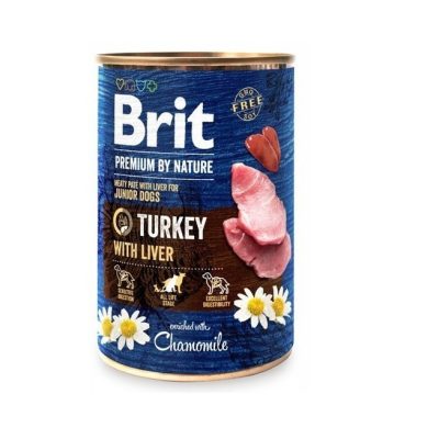 Brit Premium by Nature Turkey With Liver 400g