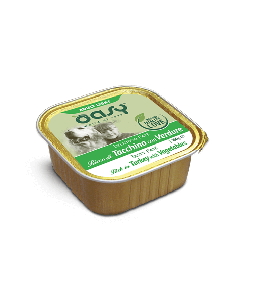 Oasy Deliziozo Tasty Pate Adult Light in Fat150G
