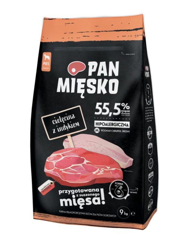 Pan Mięsko cielęcina z indykiem 9kg