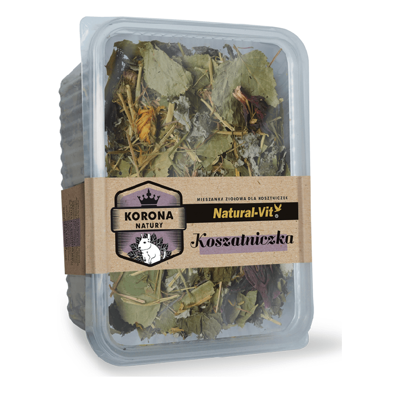 Natural-Vit Karma pełnoporcjowa dla KOSZATNICZKI 70g