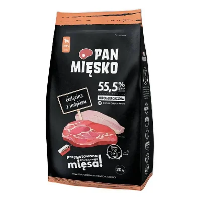 Pan Mięsko cielęcina z indykiem 20kg M