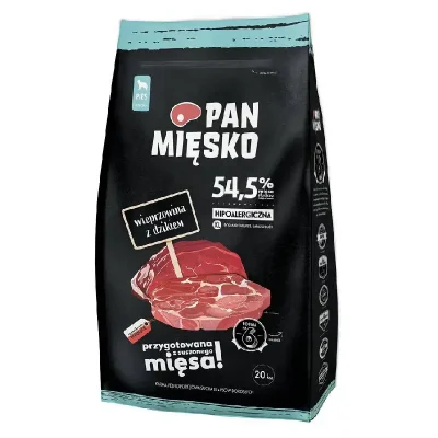 Pan Mięsko wieprzowina z dzikiem XL 20kg