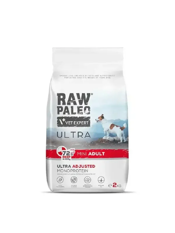 Raw Paleo Ultra Mini adult wołowina 2kg