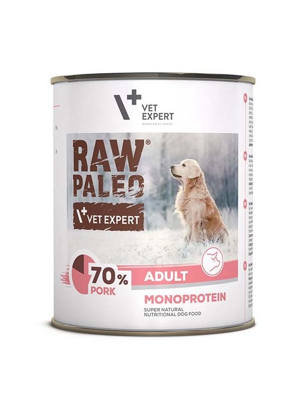 Raw Paleo Wieprzowina Adult 800g