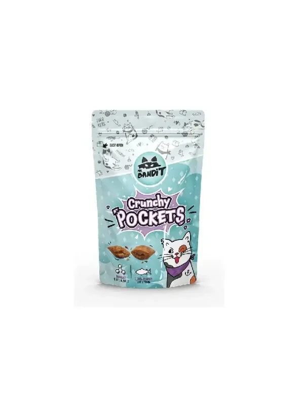 Mr Bandit - Kot Crunchy Pockets 40g  z tuńczykiem