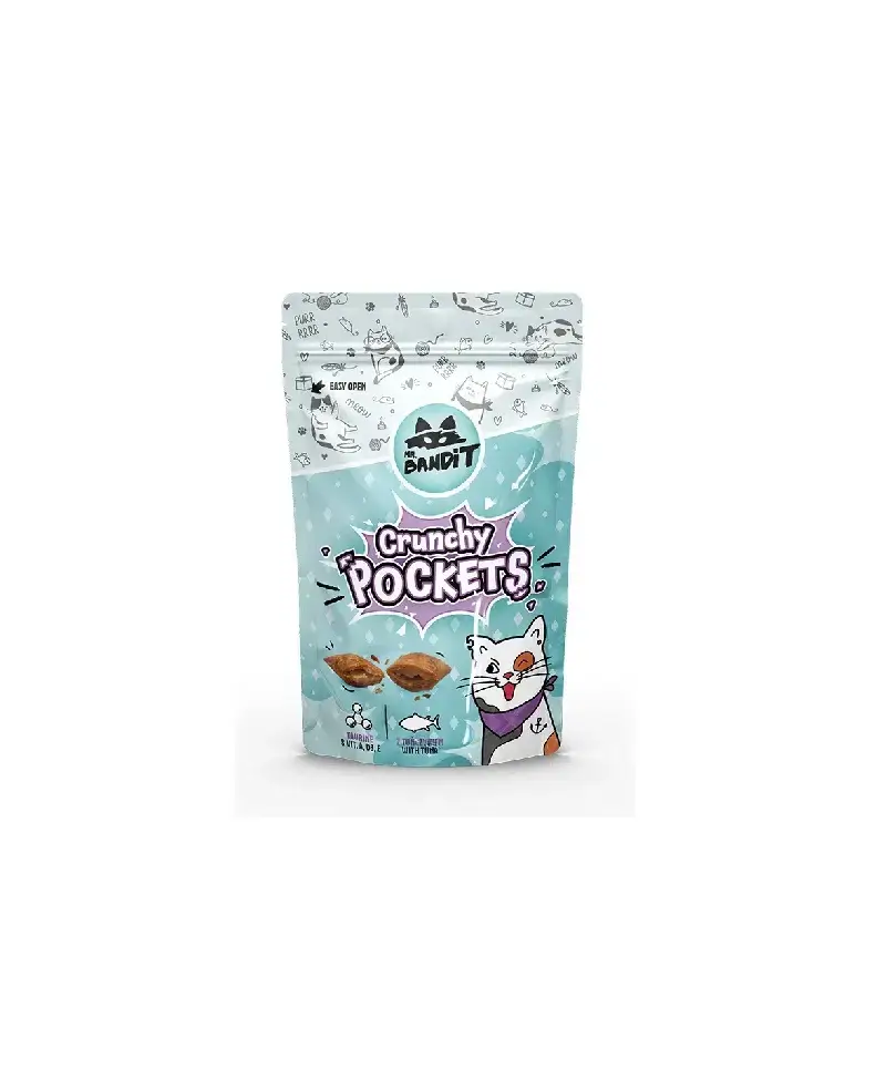 Mr Bandit - Kot Crunchy Pockets 40g  z tuńczykiem