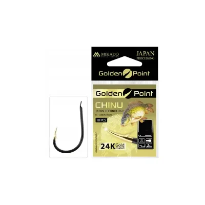 Mikado Haczyk Golden Point Chinu roz.4 szt.10