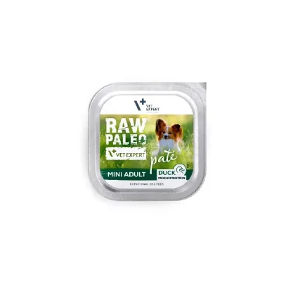 Raw Paleo - Duck Pate Mini Adult 150g - Kaczka