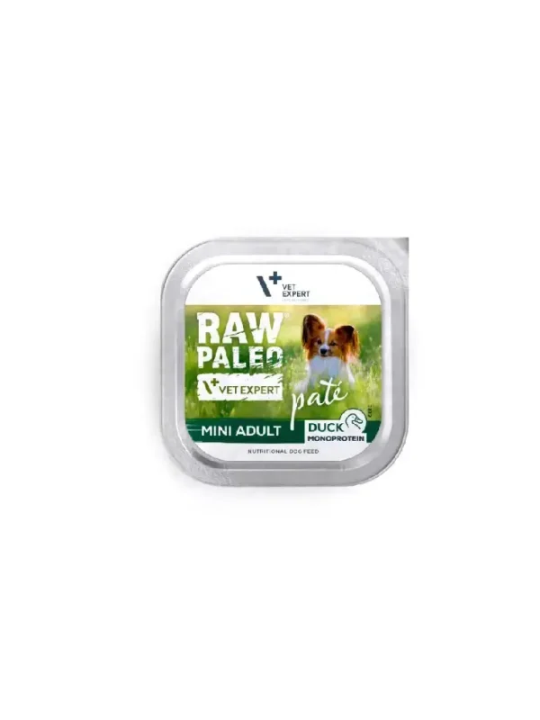 Raw Paleo - Duck Pate Mini Adult 150g - Kaczka