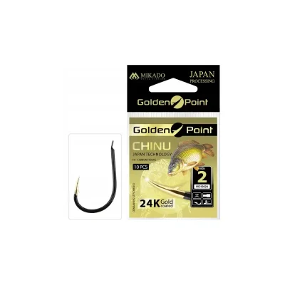 Haczyki Mikado Golden Point - CHINU 2