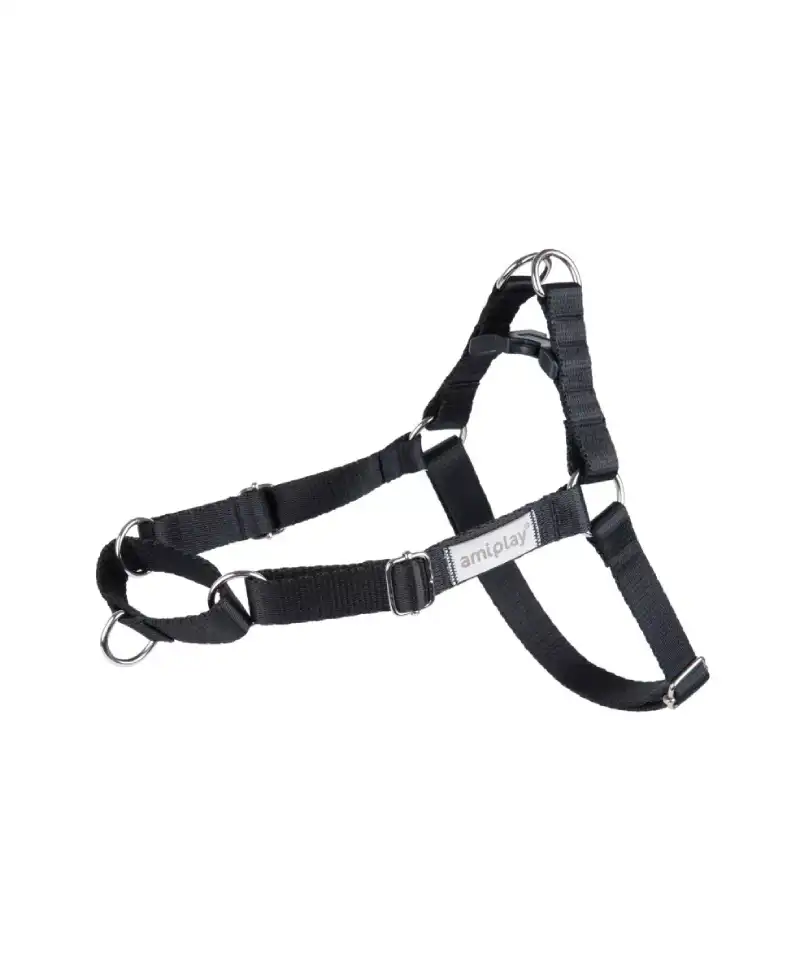 Szelki EASY GO Samba M Czarny