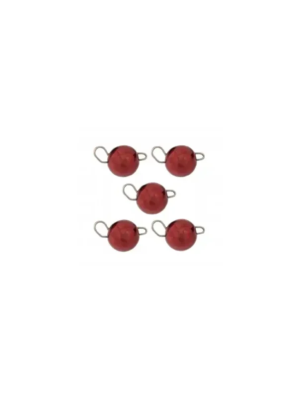 Mikado JAWS cheburaszka wolframowa czerwona1g 5szt