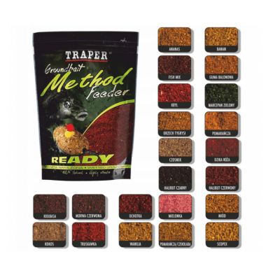 Zanęta Traper Method Feeder Ready Kryl 750g