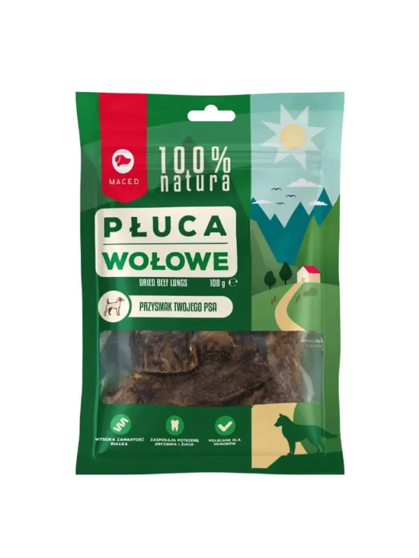 100% NATURA PŁUCA WOŁOWE 100 G