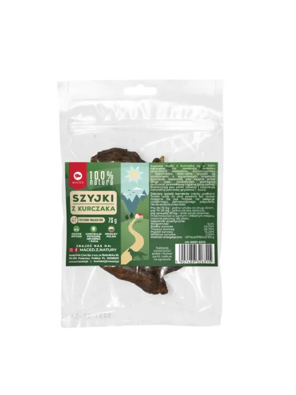 100% NATURA KURZE SZYJKI 75 G