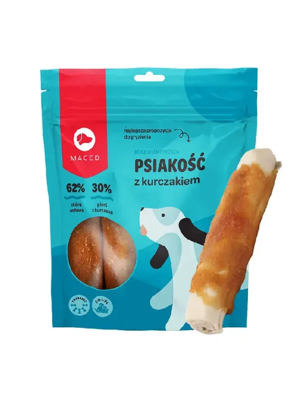 Psiakość z kurczakiem 20cm 500g
