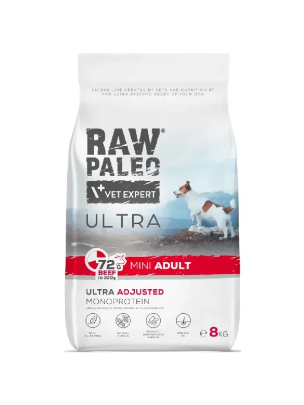 Raw Paleo Ultra Beef Mini Adult 8kg