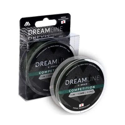 Plecionka Competition green 0,08mm x150cm