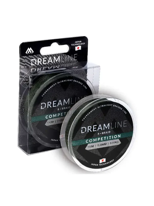 Plecionka Competition green 0,08mm x150cm