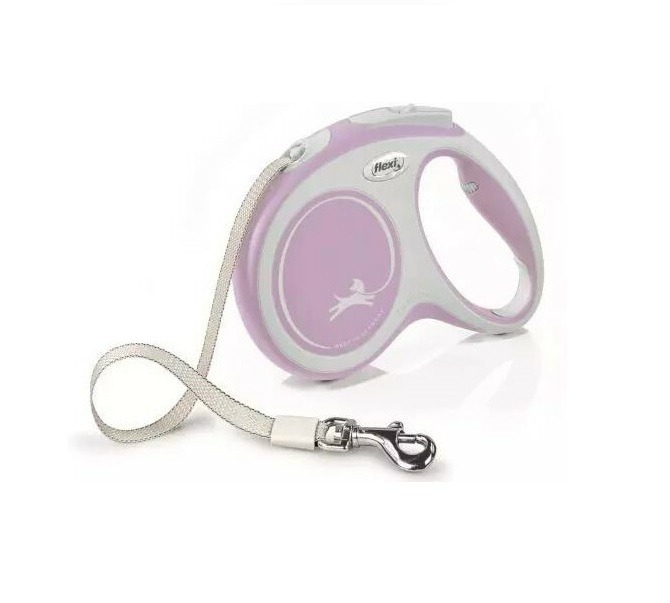 Flexi New Comfort Taśma M 5m różowa