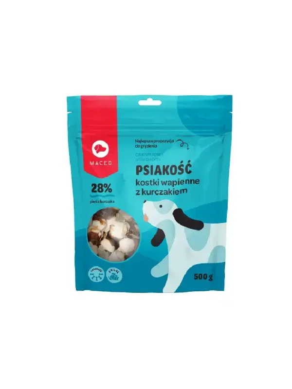 Kostki wapienne z kurczakiem 500g