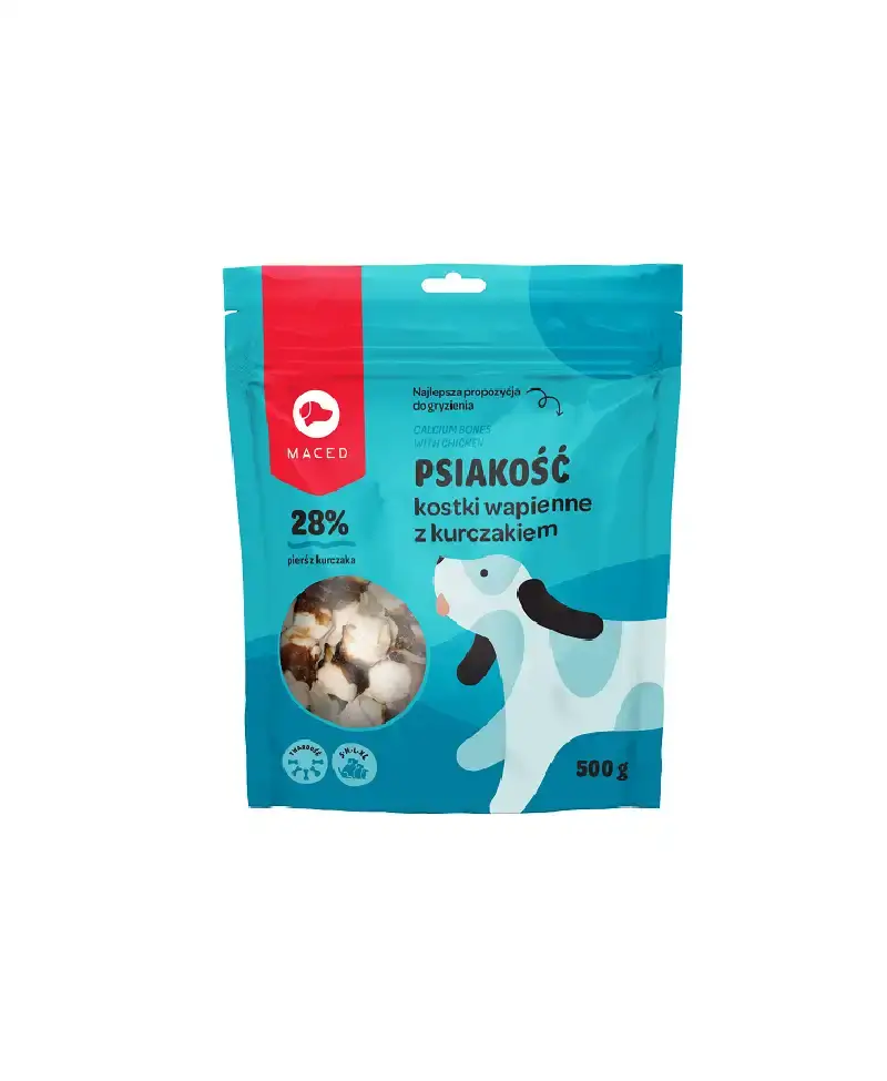 Kostki wapienne z kurczakiem 500g