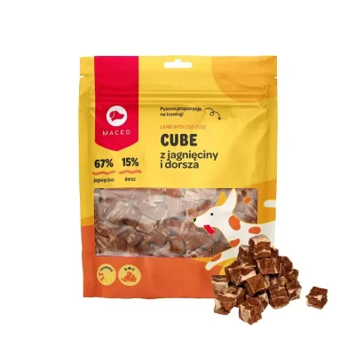 Cube z jagnięciny i dorsza 500g