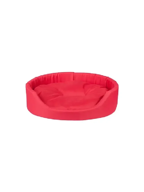 amiplay Legowisko owalne Basic XS  Czerwony